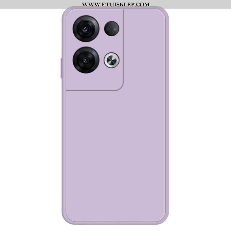 Futerały do Oppo Reno 8 Pro Silikonowe Wnętrze Z Mikrofibry